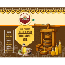 Cold Pressed Kachi Ghani Groundnut Oil